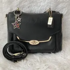 くるまま様専用　極美品　コーチ　ショルダーバッグ　マディソン　2way 黒