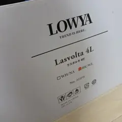 LOWYA Lasvolta 4L シーリングファン BK/WL