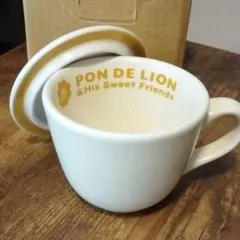 ミスド非売品　ポン・デ・リング　フタ付きマグカップ