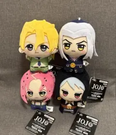 ジョジョの奇妙な冒険 ちびぐるみ vol.2全4種コンプリートセットです