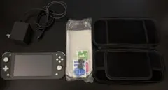 Nintendo Switch Lite グレー 本体 充電器付き