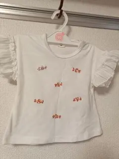 セール❗️SIMPLE FREE さくらんぼ柄 半袖Tシャツ 90cmのサムネイル