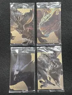 モンスターハンター 20th Anniversary カードウエハース　4枚
