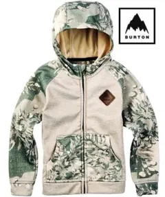 バートン キッズ 花柄 ジャケット スキーウェア パーカー 北欧柄 4T 110