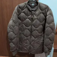 UNIQLOU ブラウン ライトダウンジャケット Mサイズ