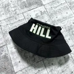 美品 00s CYPRESS HILL サイプレスヒル バケットハット ブラック HipHop (ヒップホップ) Cypress Hill (サイプレスヒル) バケット