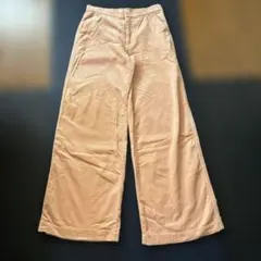 ユニクロ:C コットン100% コーデュロイワイドパンツ サイズ61