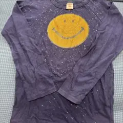 スマイル　長袖　カットソー ロンT デニム&ダンガリー