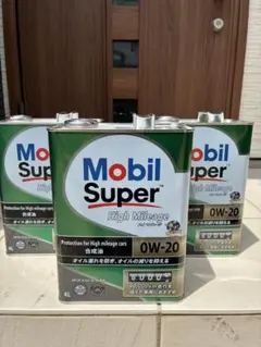 Mobil モービル ハイマイレージ　エンジンオイル　0W-20 12Lのサムネイル