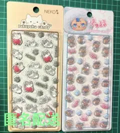 国内正規品 ぷくぷくキャンディシール 2枚セット ぷっくり ツヤツヤ