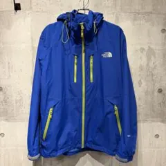 THE NORTH FACE HyVent マウンテンパーカー 青×黄 L相当