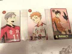 ハイキュー　ゴミ捨て場の決戦展　チケット風カード