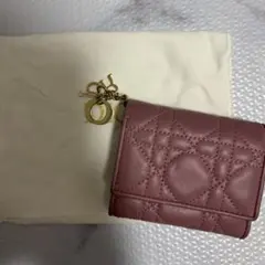 ChristianDior ロータスウォレット 三つ折り
