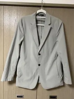 UNIQLO Theory 感動ジャケット ライトグレー L