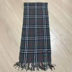 Burberrys マフラー ノバチェック　ラムウール100%イングランド製