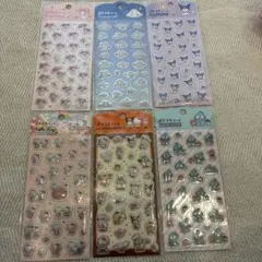 サンリオ ぷくっとシール 6柄セット