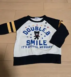 ミキハウス ダブルビー 80 トレーナー