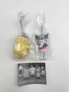 サンリオキャラクターズ ミニチュアチャーム ライブキャラクター　ガチャガチャ