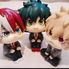 僕のヒーローアカデミア 緑谷出久 爆豪勝己 轟焦凍の3体セット