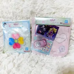 フレッシュプリキュア　コースター　ジッパーバッグ　ステッカー　セット　一番くじ