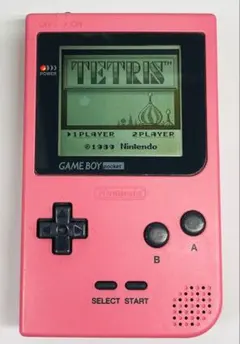 (動作OK）ゲームボーイポケット ピンク 本体 箱説なしMGB-001