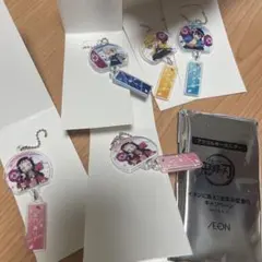 イオン　鬼滅の刃 アクリルキーホルダー 5個 セット