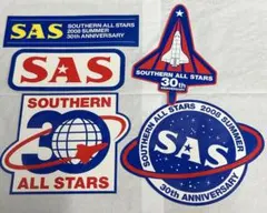 サザンオールスターズ 30周年記念 ステッカー　SAS 30th 5枚