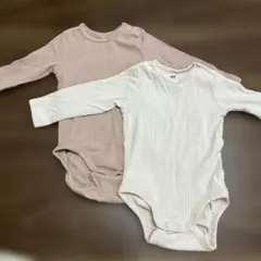 H&Mロンパース2枚セット