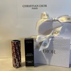 セールDior数量限定アディクトリップケース＆リボンギフト袋＆リボン付ショッパー