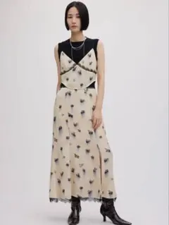 Ameri vintage CLARA SATIN CAMI DRESS m