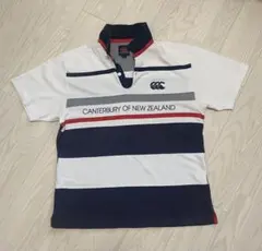 CANterbury ストライプポロシャツ