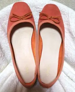 Repetto バレエシューズ オレンジ - メルカリ