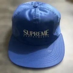SUPREME PERFORMANCE キャップ 青