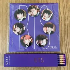 BTS DICON 缶バッジ 鉛筆 セット JAPAN EDITION
