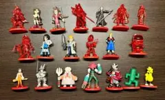 ファイナルファンタジー　Ⅶ・Ⅷ・Ⅸ・Ⅹ コカコーラ　フィギュア