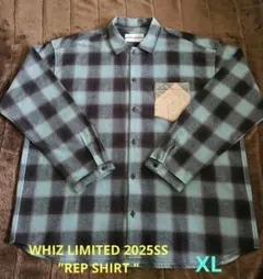 WHIZ LIMITED 2025SS "REP SHIRT" ターコイズXLのサムネイル