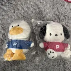 ポチャッコ ペックル ぬいぐるみ 2点セットのサムネイル