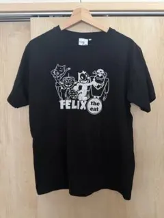 フィリックス・ザ・キャット（Felix the Cat）　半袖　ブラックTシャツのサムネイル