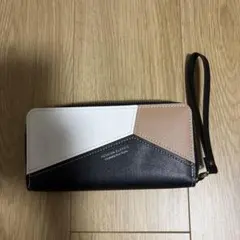 FASHION CLASSIC 長財布 ストラップ付 バイカラーのサムネイル