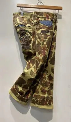 新品　ETBX イースト　カモフラージュパンツ インパクトがあるパンツ