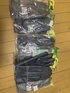 革手袋 6双セット グレー ネイビー