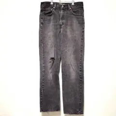 リーバイス550 ブラック デニム【W33L34】ユニセックス 人気 希少