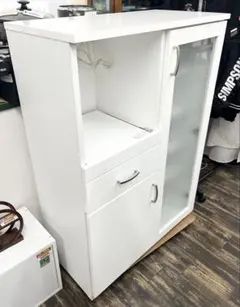 送料込】創愛ファニチュア キッチンボード カシュー80(W) レンジ台