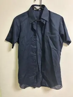 オリヒカネイビー 半袖シャツ MSSB3X36
