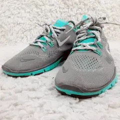 未使用級極美品 24.5㎝◎NIKE ナイキ スニーカー グレー ミント