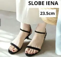 SLOBE IENA ストラップサンダル 23.5cm ブラックのサムネイル