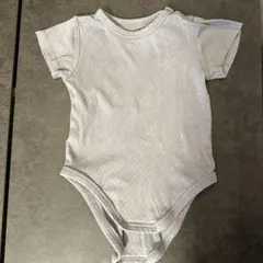 House on the hill グレー 半袖ロンパース