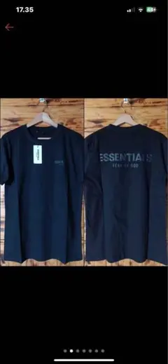 ESSENTIALS ブラック Tシャツ 新品タグ付き