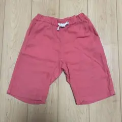 ブランシェス　ハーフパンツ　レッド　140cm