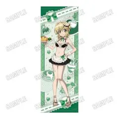 新品未開封】戦姫絶唱シンフォギアXV 水着メイドver B2タペストリー4